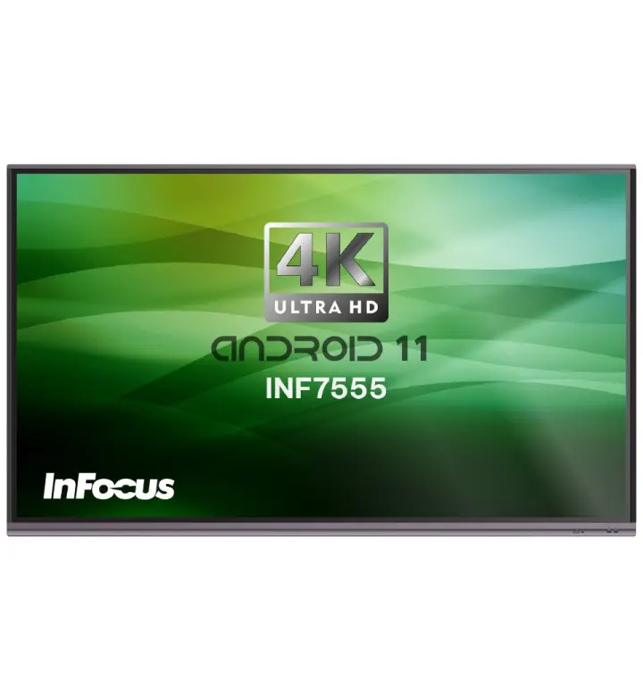 InFocus JTouch 55 Series شاشة تفاعلية 75 بوصة 4K أندرويد 11 (INF7555)