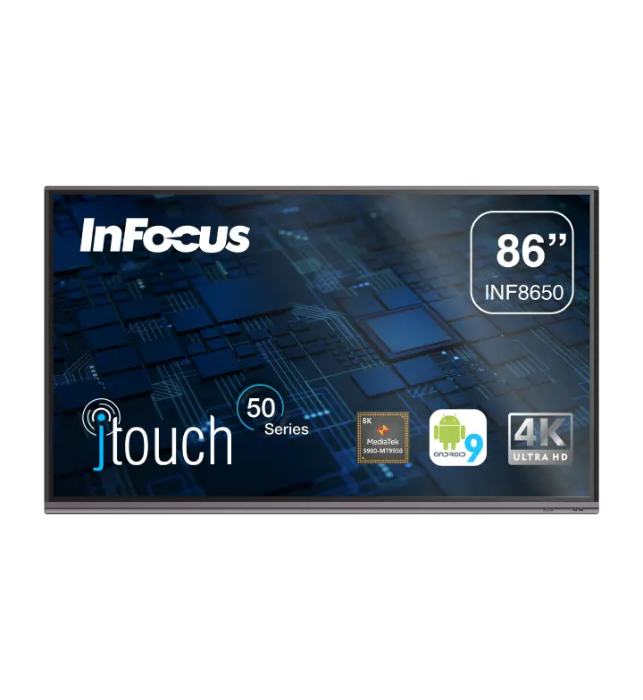 InFocus JTouch 50 86" 4K Infrared Touch Interactive Display (INF8650)