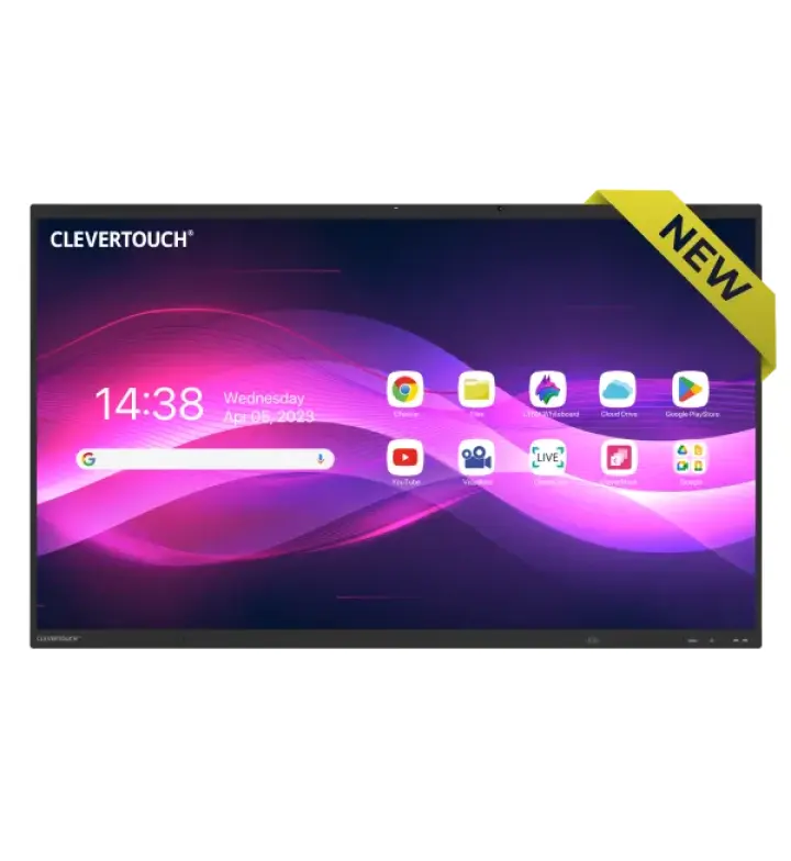 CleverTouch IMPACT Lux 2 86" شاشة 4K تفاعلية، Android 13 (impact-lux_2)