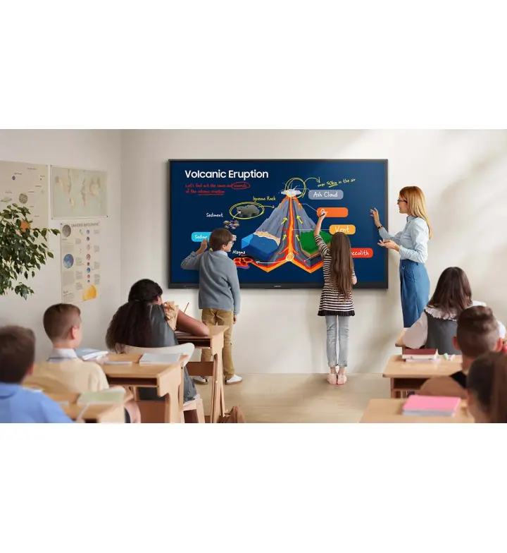 Samsung 75" شاشة عرض تفاعلية سلسلة WAF 4K UHD Android 14 (LH75WAFWLGCXZA)
