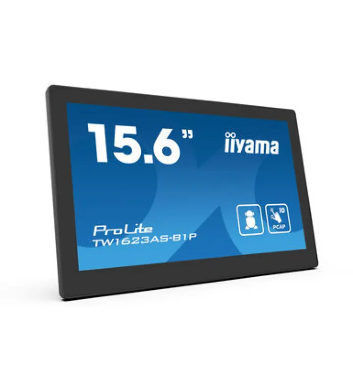 IIYAMA ProLite TW1623AS-B1P 15.6" Full HD PoE Touchscreen (385 cd/m²)