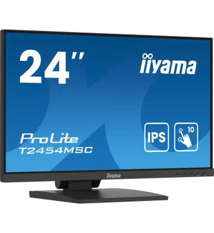 شاشة IIYAMA ProLite T2454MSC-B2AG التفاعلية 24 بوصة IPS مع 10 نقاط لمس وطلاء مضاد للانعكاس (T2454MSC-B2AG)