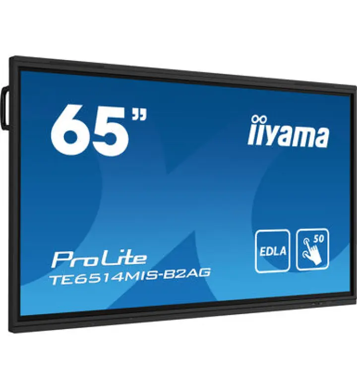 Iiyama ProLite TE6514MIS-B2AG 65" 4K Interactive Display, Google EDLA, Android 13