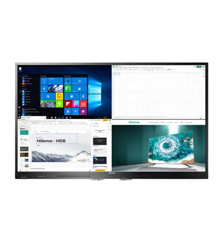 عرض HiSense 75WR6CE متقدم تفاعلي، 75 بوصة، 4K UHD، Android (75WR6CE)