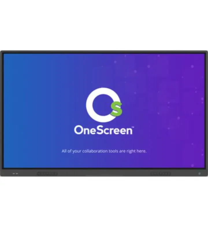 شاشة OneScreen T6 التفاعلية 98 بوصة 4K، سطوع 400–500 cd/m²، لمس 20 نقطة (t6-98-1)