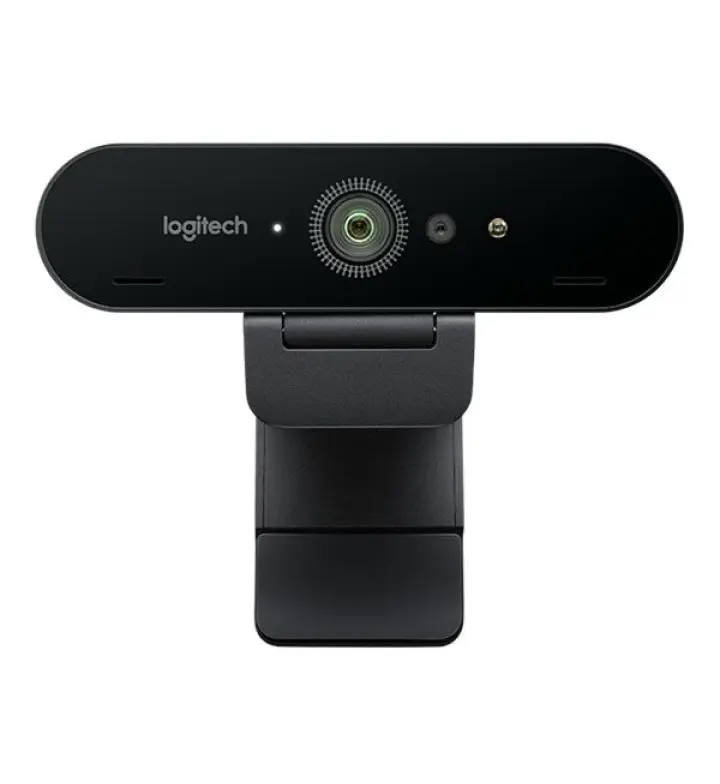 كاميرا ويب Logitech BRIO Ultra بدقة 4K، USB 3.0، HDR RightLight 3 (BRIO-4K)