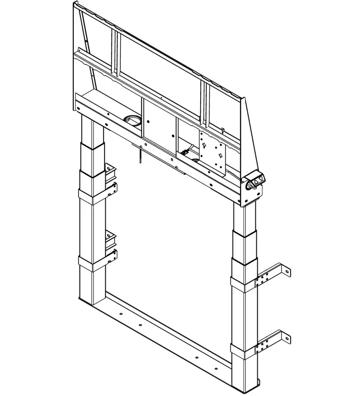 SMART WSE-500-W Electric Wall Stand with Android Control