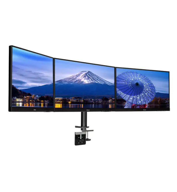 ذراع سطح مكتب ثلاثي IIYAMA DS1003C-B1، 10-27 بوصة، VESA 75/100