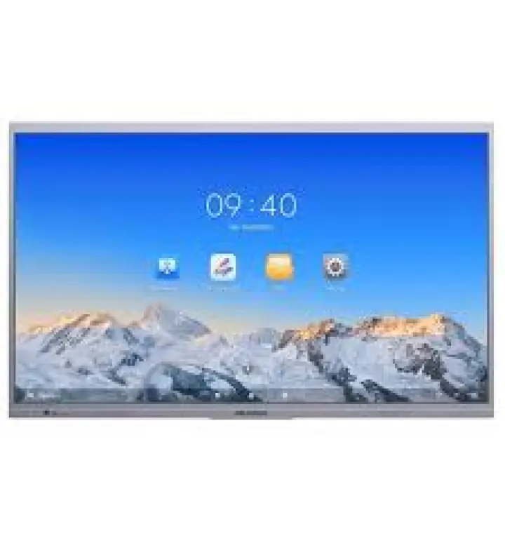 لوحة هيكفيجن DS-D5C المسطحة التفاعلية 75 بوصة، 4K (DS-D5C75RB/A2L)