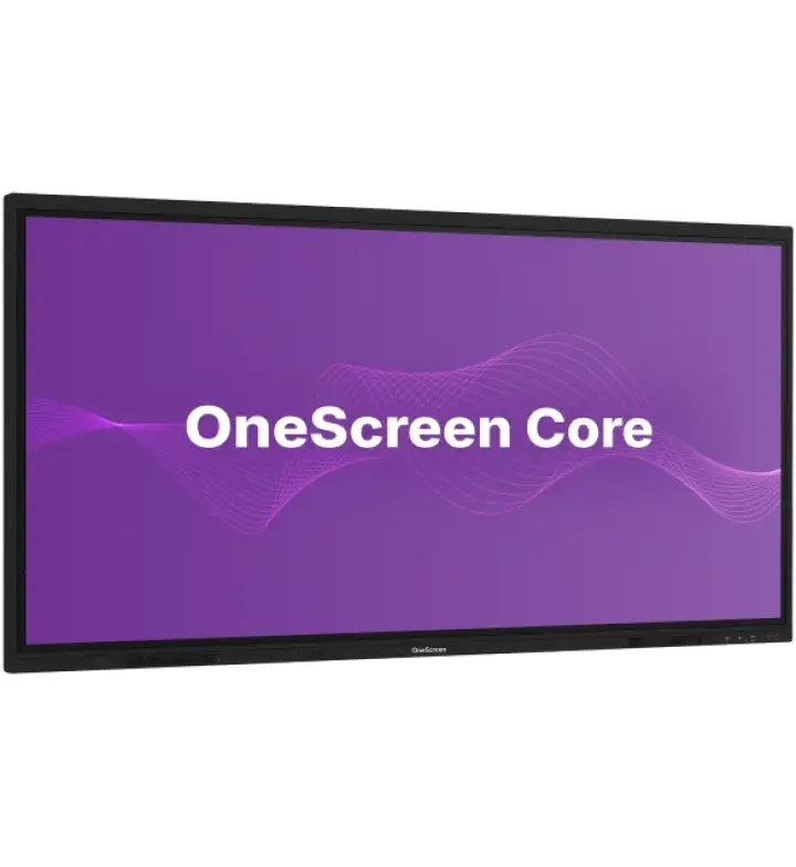 شاشة OneScreen Core التفاعلية 98 بوصة 4K، سطوع 450 cd/m²، لمس 50 نقطة (98-TSCRN-CORE)