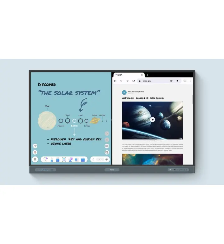 شاشة BenQ Board Pro 86" التفاعلية أندرويد 13 (RP8604)