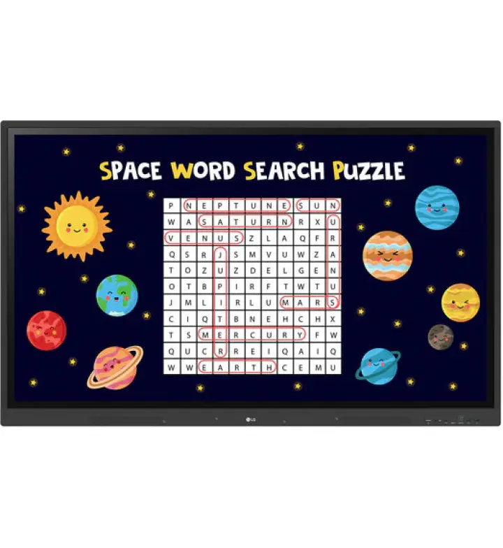 LG CreateBoard 86" 4K Interactive Display, 440 cd/m², 40-touch, Android 11 (86TR3DK-BX)
