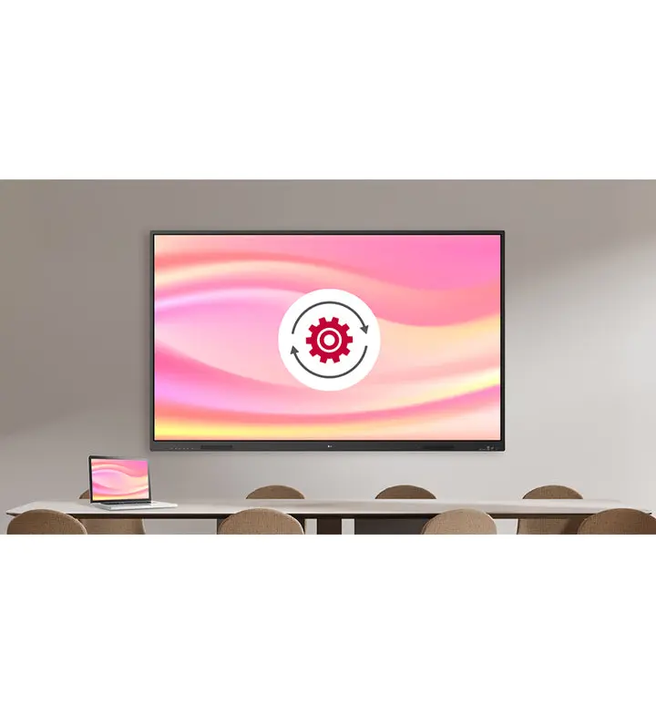 LG CreateBoard Core 86" 4K UHD Interactive Display, 40-Touch (86TR3BQ)