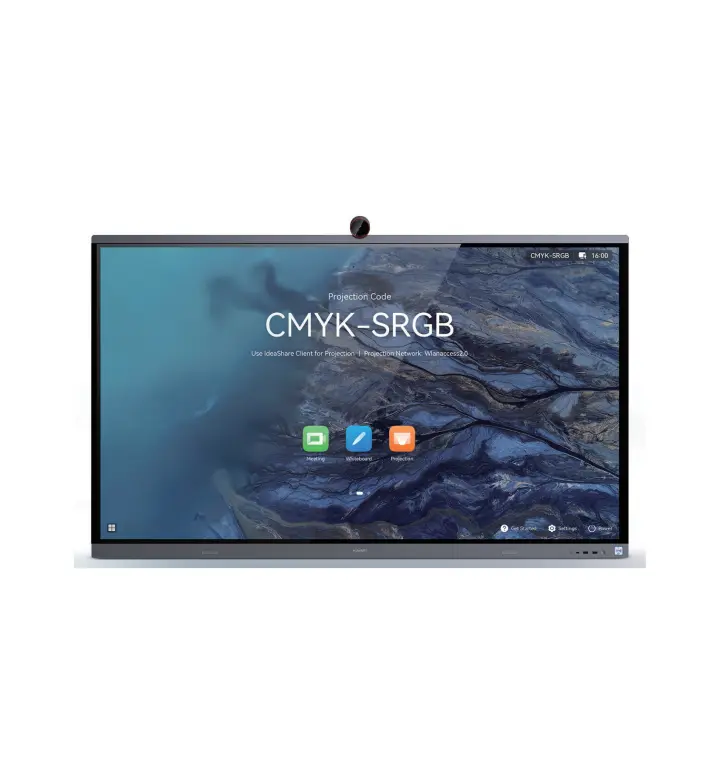 لوحة هواوي IdeaHub ES2 التفاعلية 75 بوصة 4K بنظام HarmonyOS و Windows (IHE2-75SA)