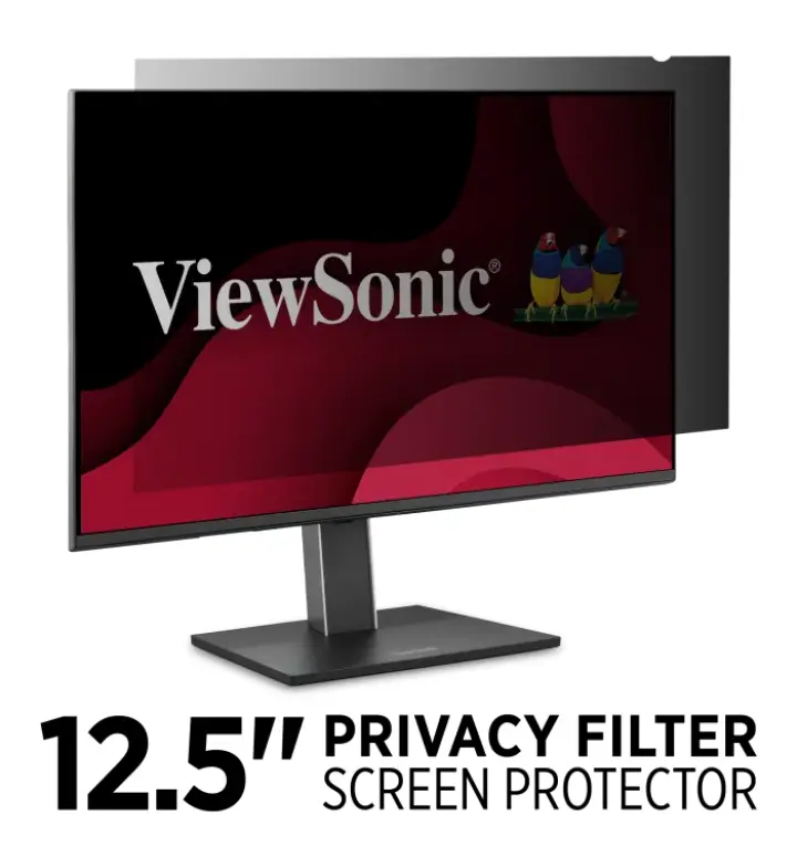 مرشح الخصوصية ViewSonic VSPF1250 بحجم 12.5 بوصة