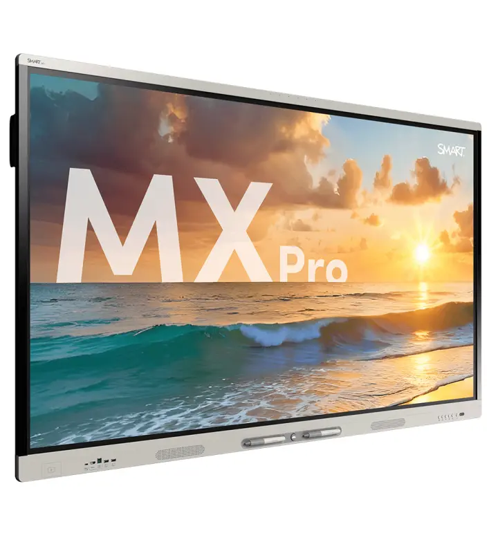 SMART Board MX265 Pro 65" شاشة 4K تفاعلية، Wi-Fi 6e، NFC (MX265-V5-PW)