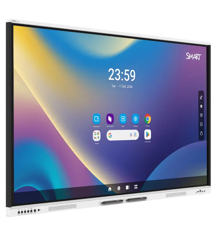 SMART Board شاشة تفاعلية 65 بوصة 4K Plus، 400 cd/m²، 50 لمسة (GX165N-V4)