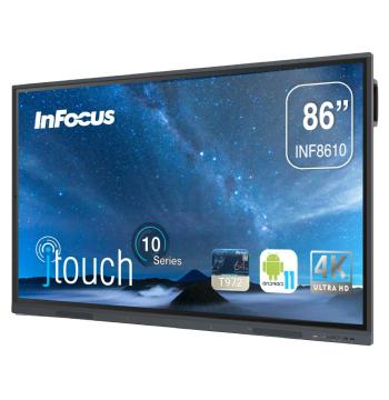 InFocus JTouch 10 لوحة تفاعلية 86 بوصة 4K UHD (INF8610)