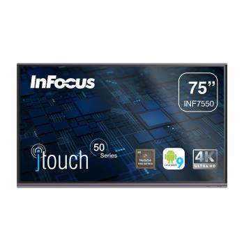 لوحة InFocus JTouch 50 تفاعلية 75"‎ بدقة 4K (INF7550)