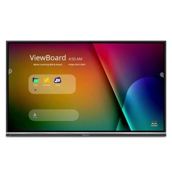 ViewSonic IFP7550 الجيل 5 75"‎ 4K أشعة تحت الحمراء 8GB (E7550)