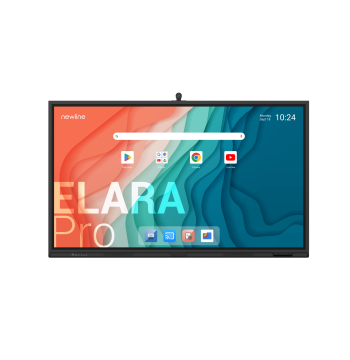 نيولاين إيلارا برو 75 بوصة 4K شاشة تفاعلية، 50 نقطة Stellar Touch (TT-7523QCA+)