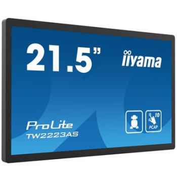 IIYAMA ProLite TW2223AS-B2 شاشة تفاعلية 21.5"‎ Full HD وأندرويد (345 cd/m²)