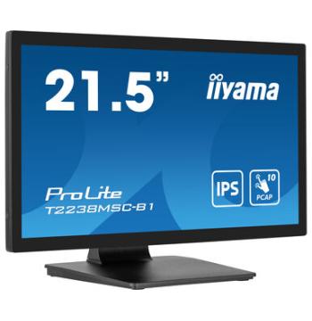 شاشة IIYAMA ProLite T2238MSC-B1 21.5 بوصة بالربط البصري بحساس اللمس