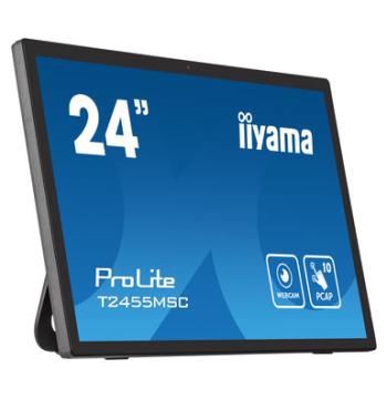 شاشة تفاعلية Iiyama ProLite T2455MSC بقياس 23.8 بوصة (T2455MSC-B1)