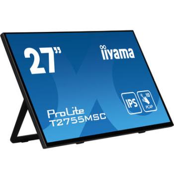 شاشة IIYAMA ProLite 27"‎ Full HD اللمسية بالربط البصري PCAP (T2755MSC-B1)