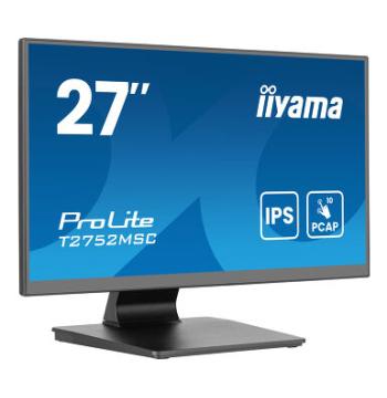 شاشة تفاعلية Iiyama ProLite T2752MSC بقياس 27 بوصة مضادة للوهج (T2752MSC-B1AG)