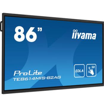 IIYAMA ProLite TE8614MIS 86"‎ شاشة 4K معتمدة من Google EDLA (TE8614MIS-B2AG)