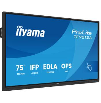 شاشة IIYAMA ProLite TE7513A-B1AG 75"‎ 4K (TE7513A-B1AG)