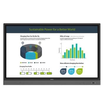 بنق RP653K شاشة تفاعلية 65"‎ بدقة 4K UHD مع لمس 10 نقاط و450 نيت (RP653K)