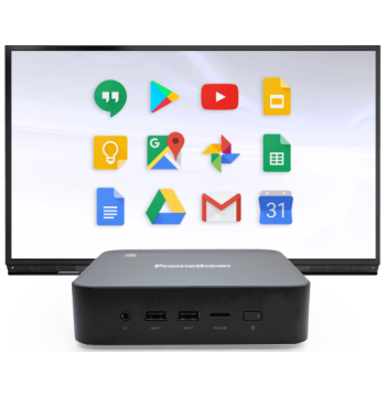 صندوق Promethean كروم، إنتل سيلرون، Chrome OS، 4GB/128GB (CHRM2-CP4R128S-ETE)
