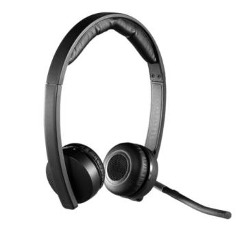 سماعات Logitech H820E-Dual اللاسلكية – نطاق 100 متر
