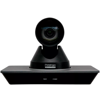 كاميرا Prestigio PVCCU8N001 4K PTZ تقريب 12× بصري لمؤتمرات الفيديو