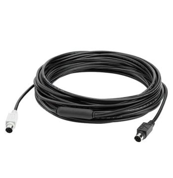 كابل Logitech GROUP 10M موسع – Mini-DIN-6 (Group-10m-Cable)