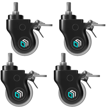 مجموعة عجلات Prestigio AWL-75B فائقة الحجم، أسود (AWL-75B)