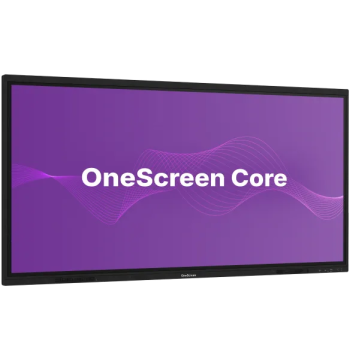 شاشة OneScreen Core التفاعلية 86 بوصة 4K، Android 14، لمس 40 نقطة ⁦(86-TSCRN-CORE)⁩