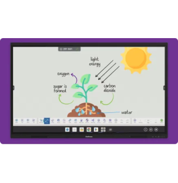 شاشة OneScreen Core التفاعلية 65 بوصة 4K، Android 14، لمس 40 نقطة ⁦(65-TSCRN-CORE)⁩